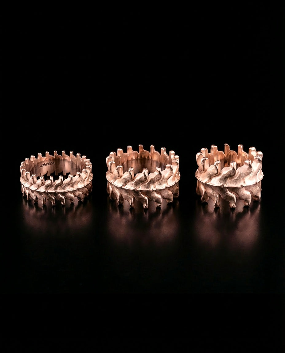 SPINALE RING | IMMORTALE SMALL 8MM 18K GOLD