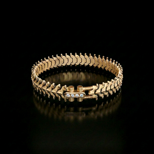 SPINALE BRACELET | MID 10MM 18K GOLD