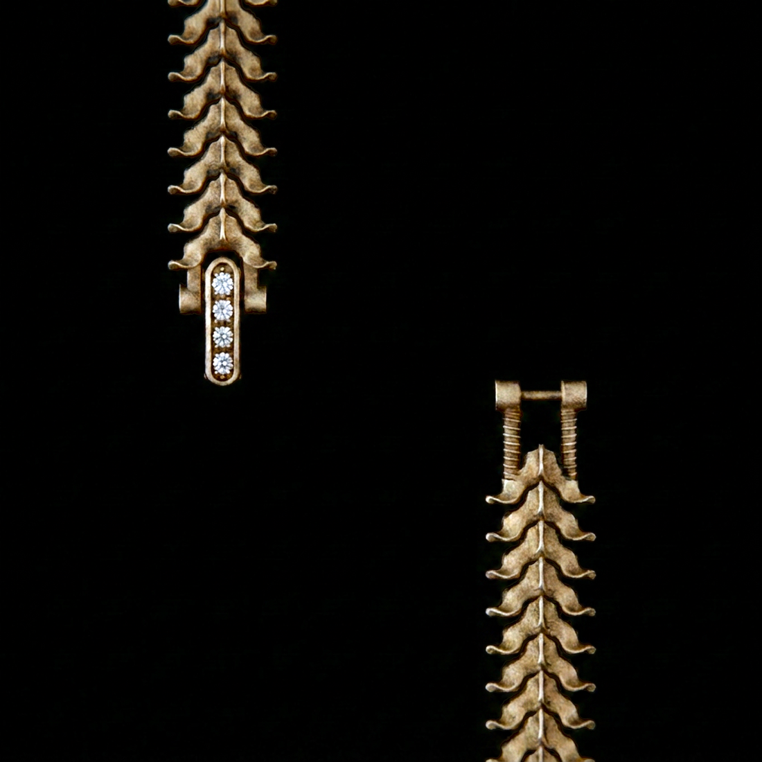 SPINALE BRACELET | MEDIUM 12MM 18K GOLD