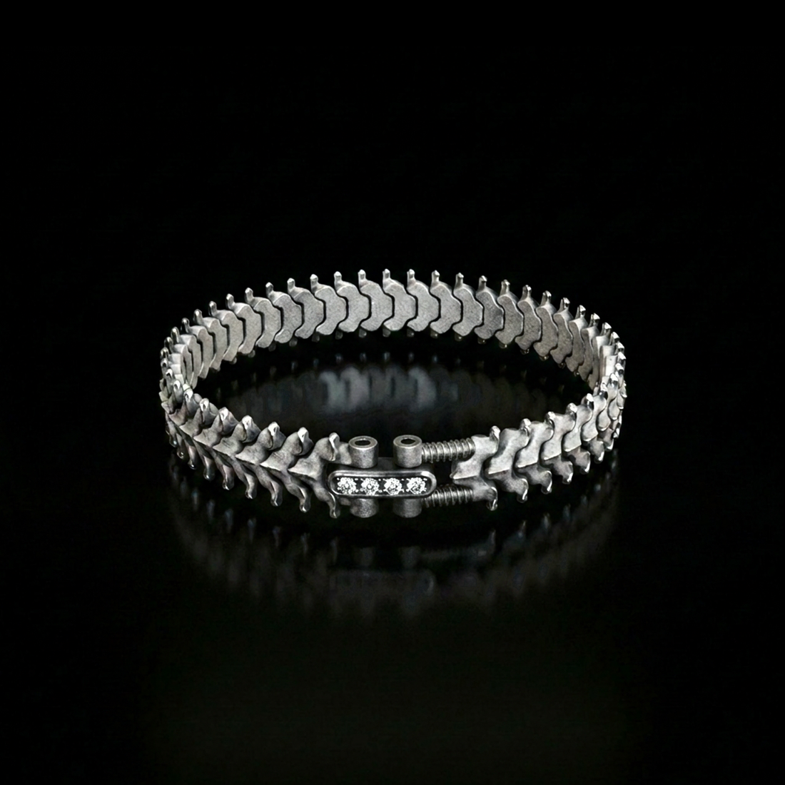 SPINALE BRACELET | MEDIUM 12MM STERLING SILVER