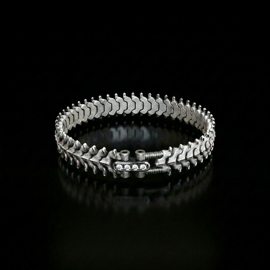 SPINALE BRACELET | MEDIUM 12MM STERLING SILVER