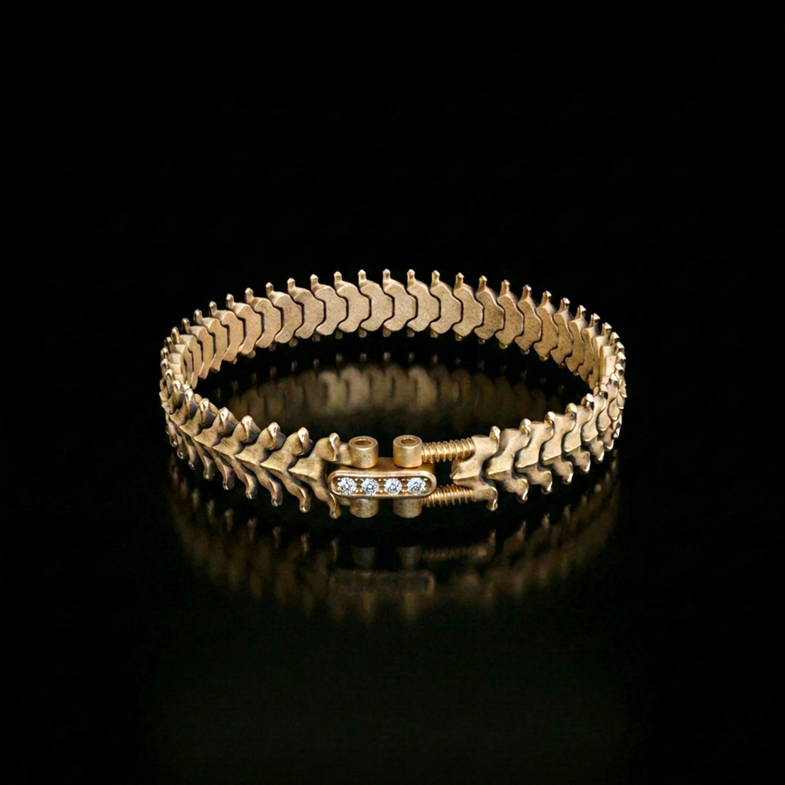 SPINALE BRACELET | MEDIUM 12MM 18K GOLD