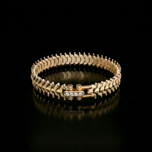 SPINALE BRACELET | MEDIUM 12MM 18K GOLD