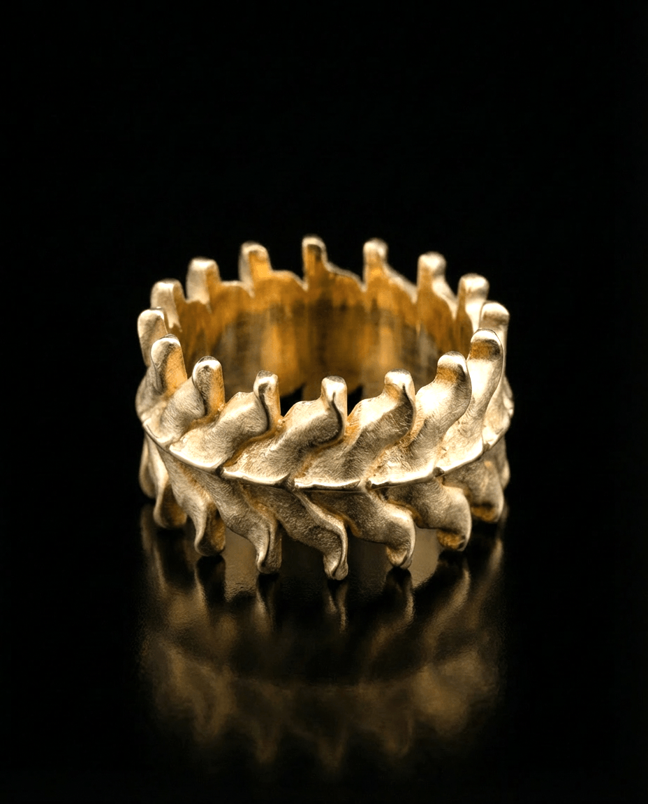 SPINALE RING | IMMORTALE MEDIUM 12MM 18K GOLD