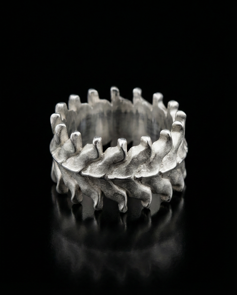 SPINALE RING | IMMORTALE MEDIUM 12MM STERLING SILVER