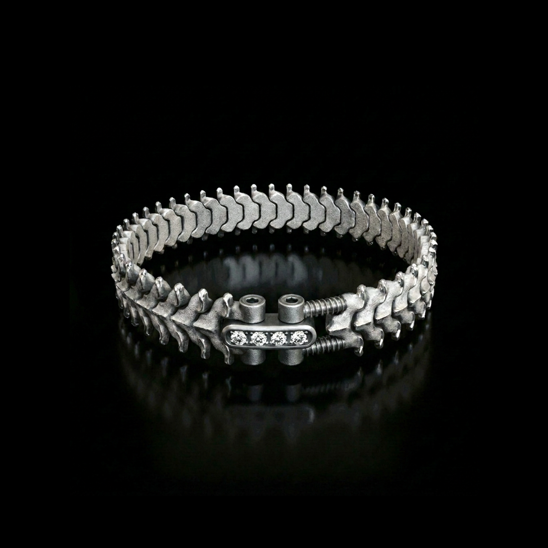 SPINALE BRACELET | LARGE 16MM STERLING SILVER