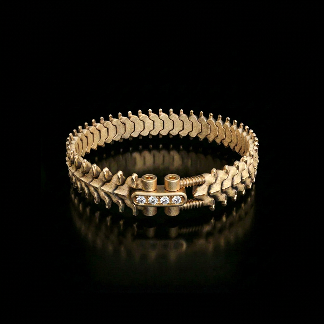 SPINALE BRACELET | LARGE 16MM 18K GOLD