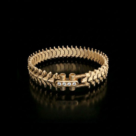 SPINALE BRACELET | LARGE 16MM 18K GOLD