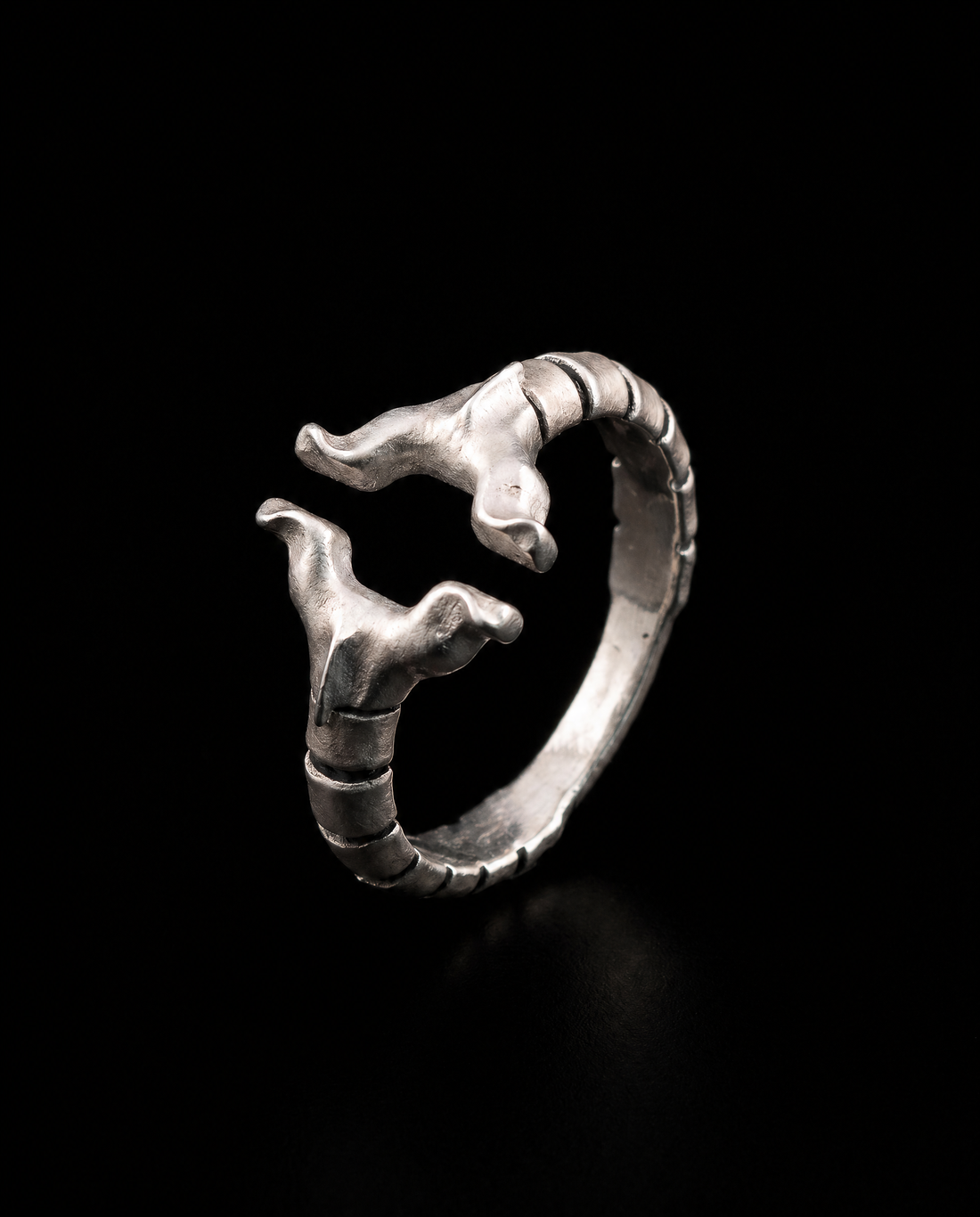 SPINALE RING | APERTURA LARGE 16MM STERLING SILVER