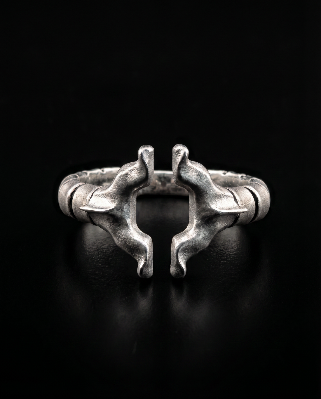 SPINALE RING | APERTURA LARGE 16MM STERLING SILVER