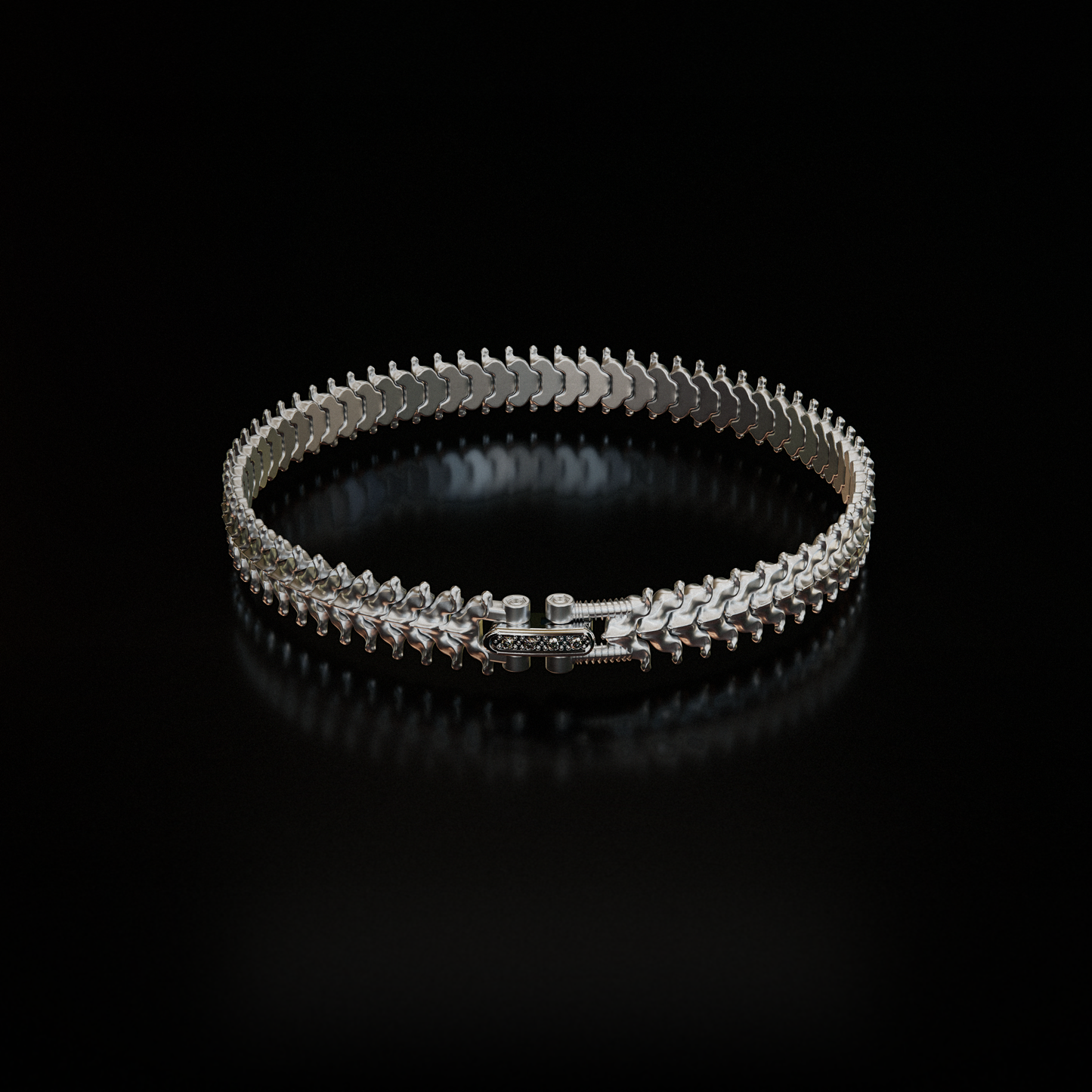 White Gold - SPINALE BRACELET | SMALL 8MM 18K GOLD