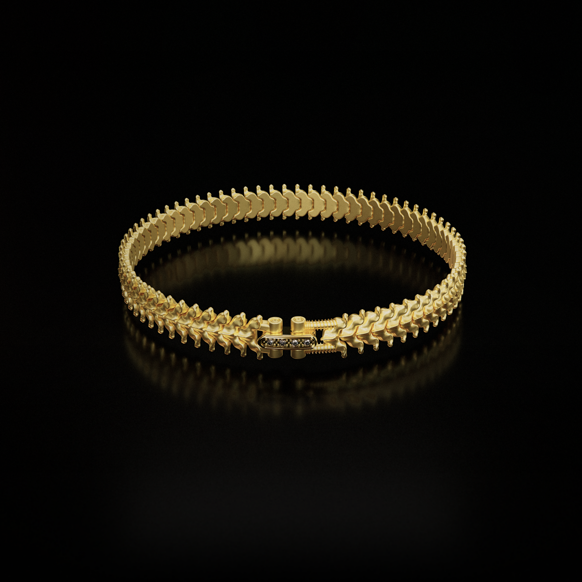 Yellow Gold - SPINALE BRACELET | SMALL 8MM 18K GOLD