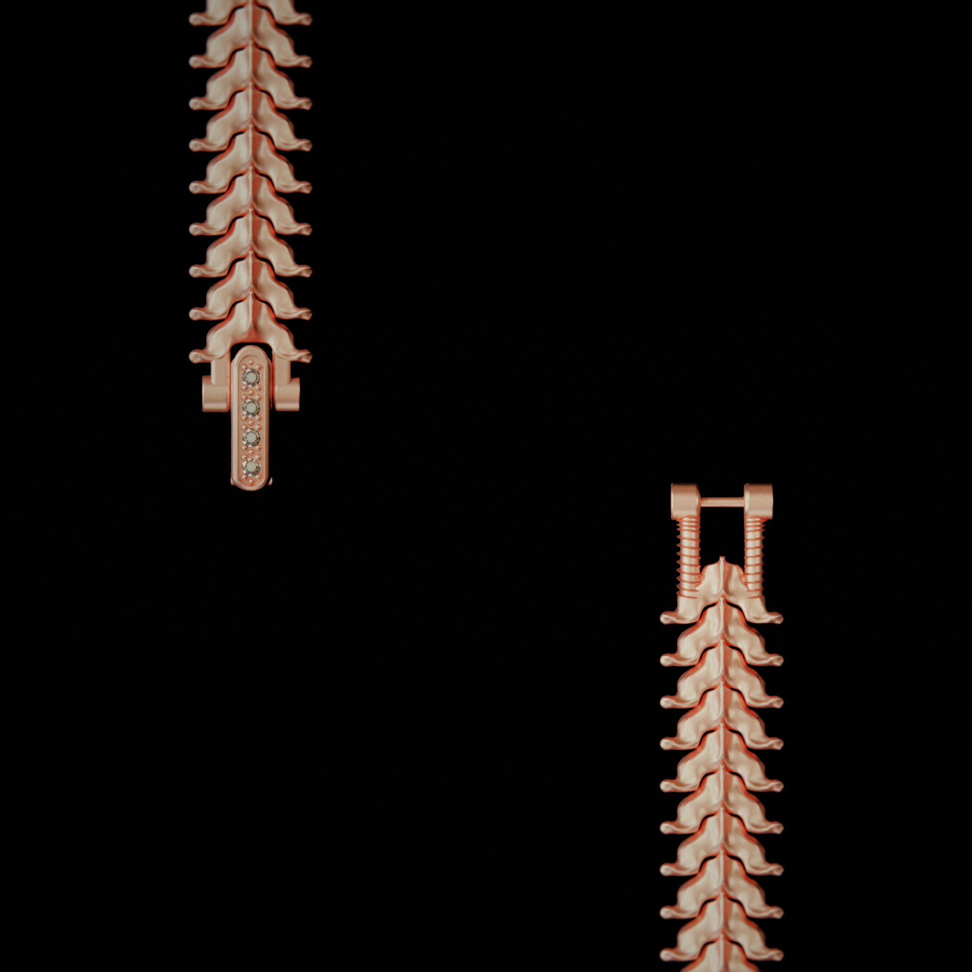 Rose Gold - SPINALE BRACELET | MID 10MM 18K GOLD