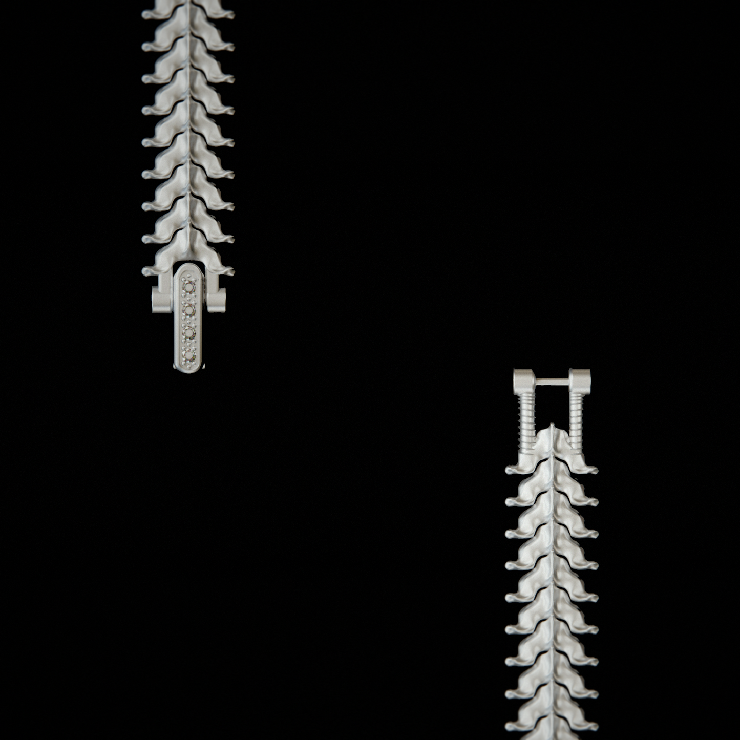 White Gold - SPINALE BRACELET | MID 10MM 18K GOLD