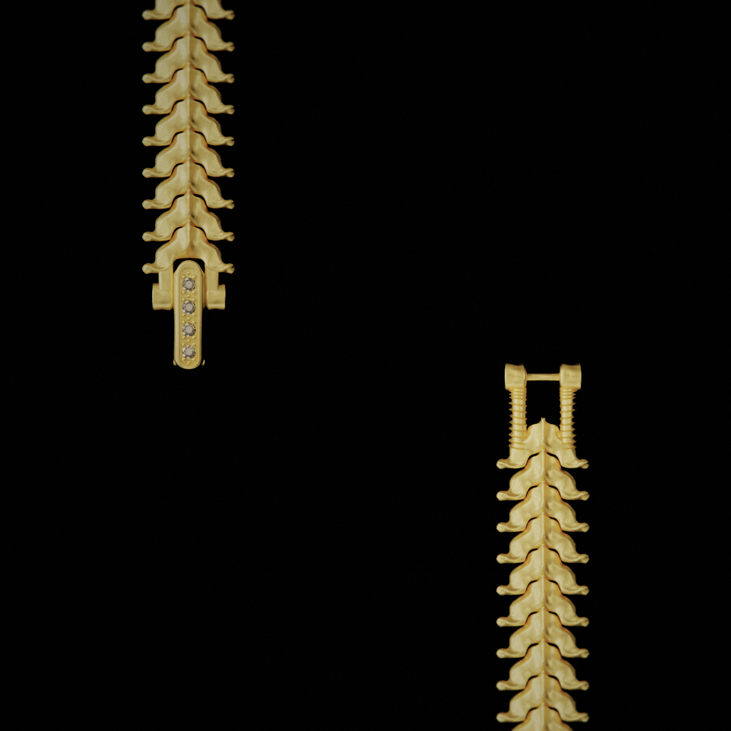 Yellow Gold - SPINALE BRACELET | MID 10MM 18K GOLD
