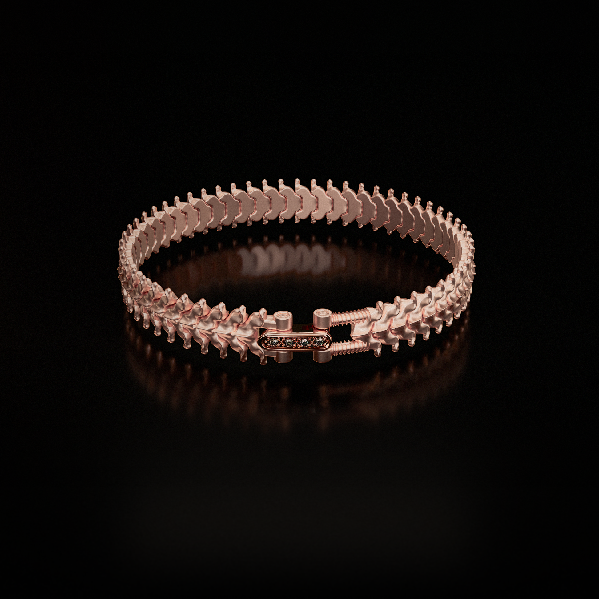 Rose Gold - SPINALE BRACELET | MID 10MM 18K GOLD