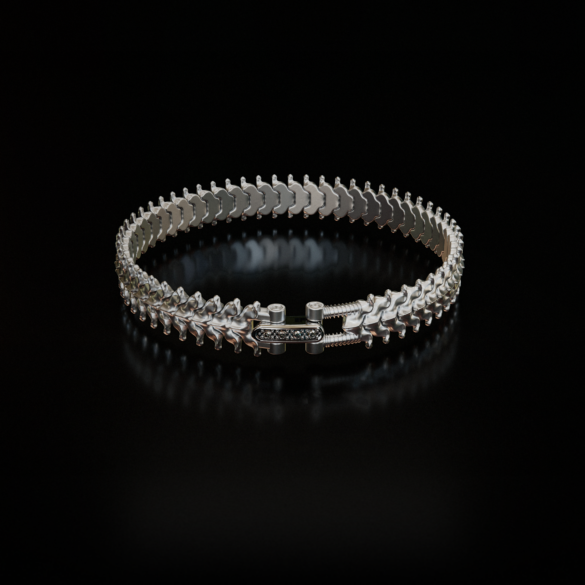 White Gold - SPINALE BRACELET | MID 10MM 18K GOLD