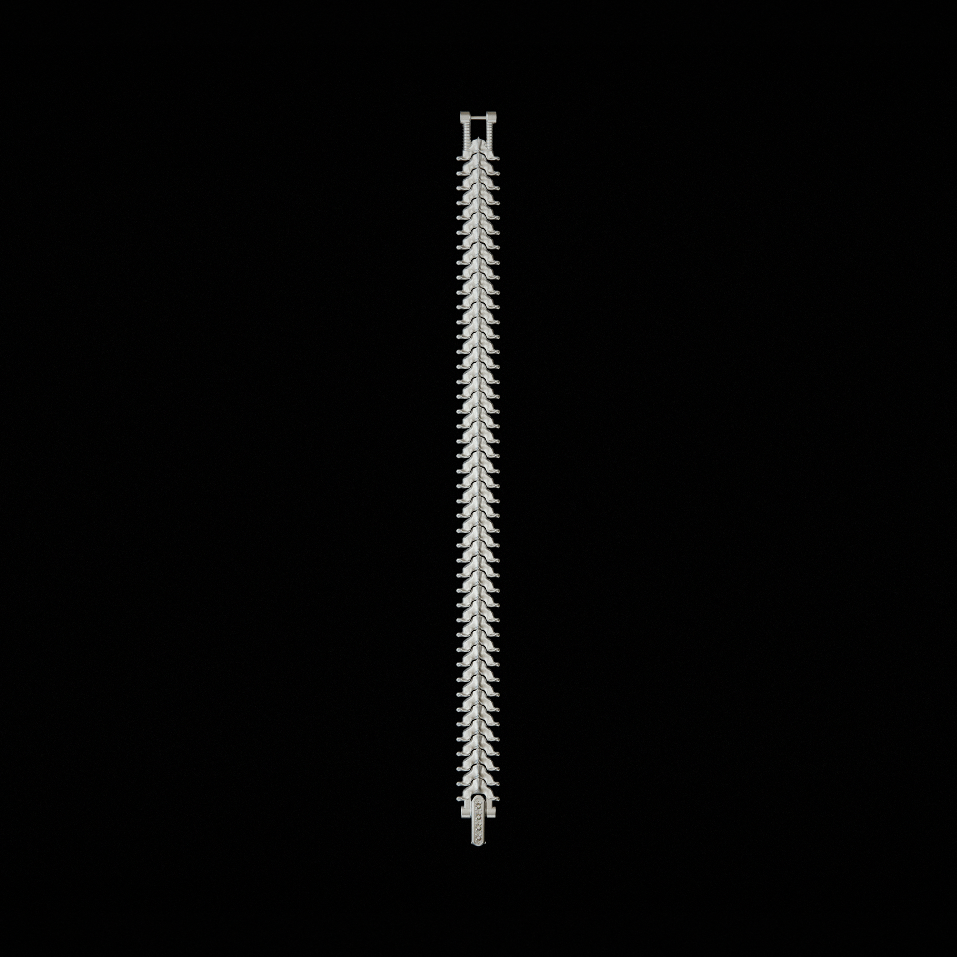 White Gold - SPINALE BRACELET | MEDIUM 12MM 18K GOLD