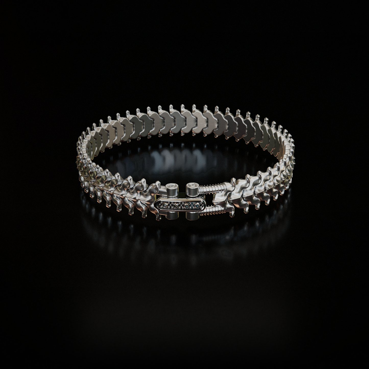 SPINALE BRACELET | MEDIUM 12MM STERLING SILVER