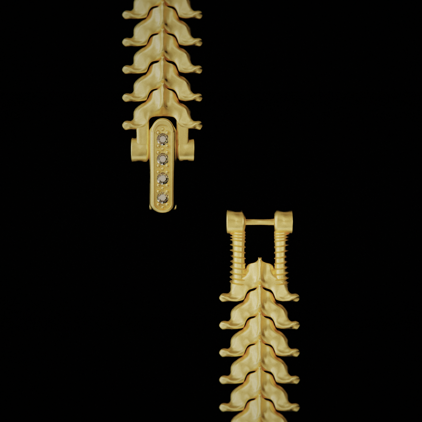 Yellow Gold - SPINALE BRACELET | LARGE 16MM 18K GOLD