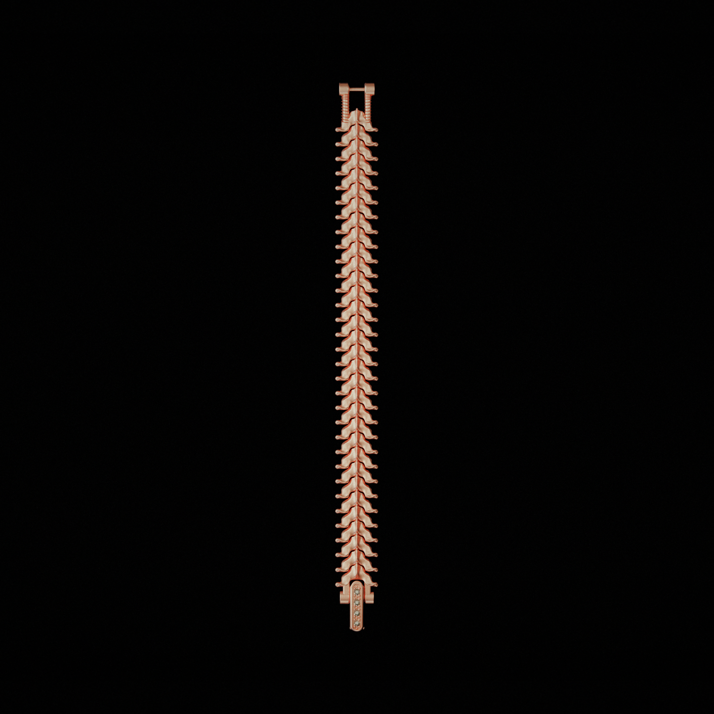 Rose Gold - SPINALE BRACELET | LARGE 16MM 18K GOLD