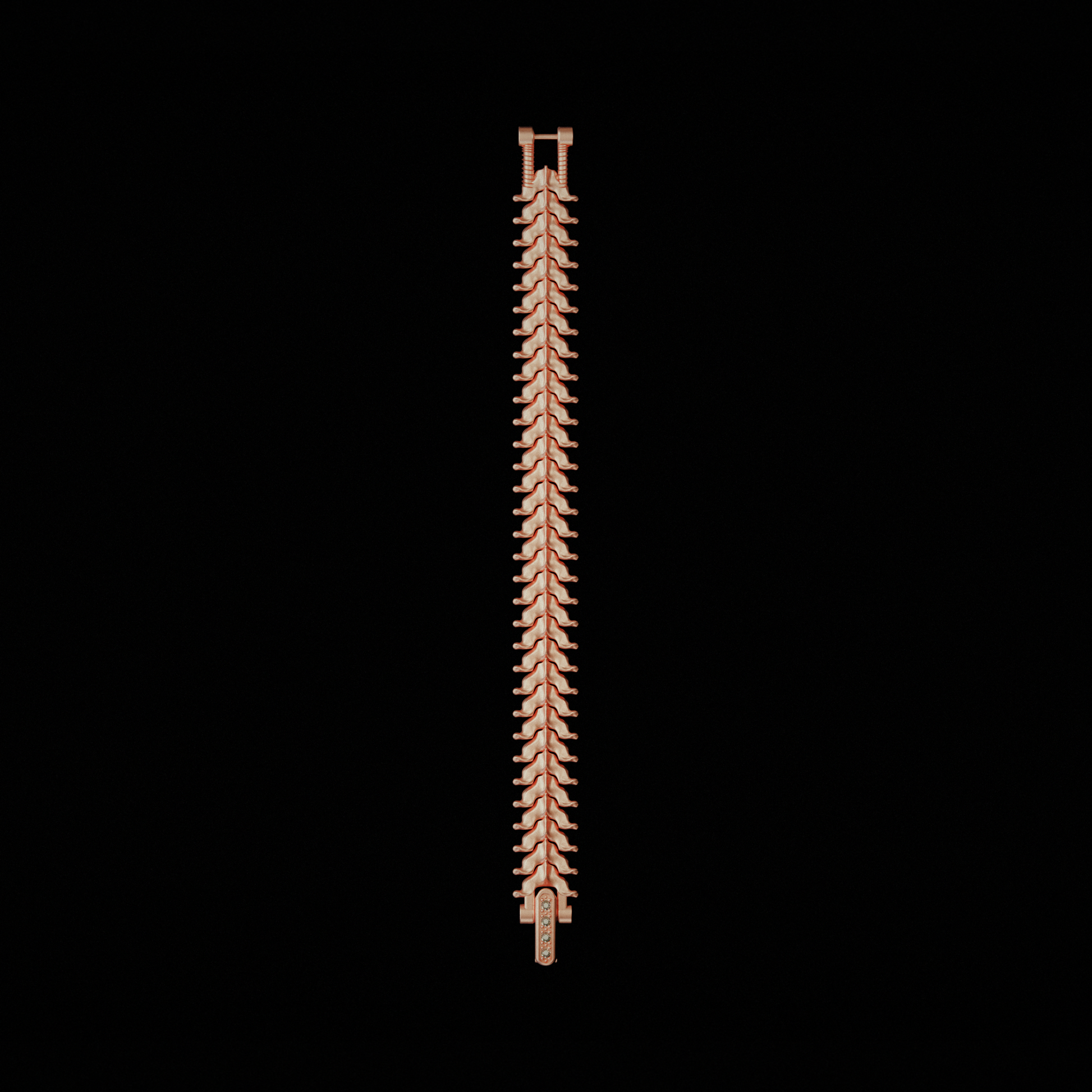 Rose Gold - SPINALE BRACELET | LARGE 16MM 18K GOLD