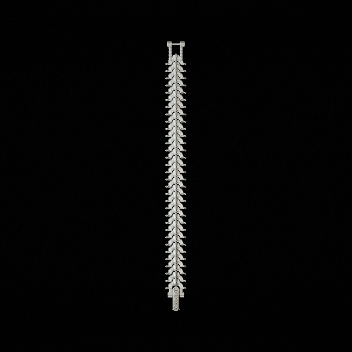 White Gold - SPINALE BRACELET | LARGE 16MM 18K GOLD