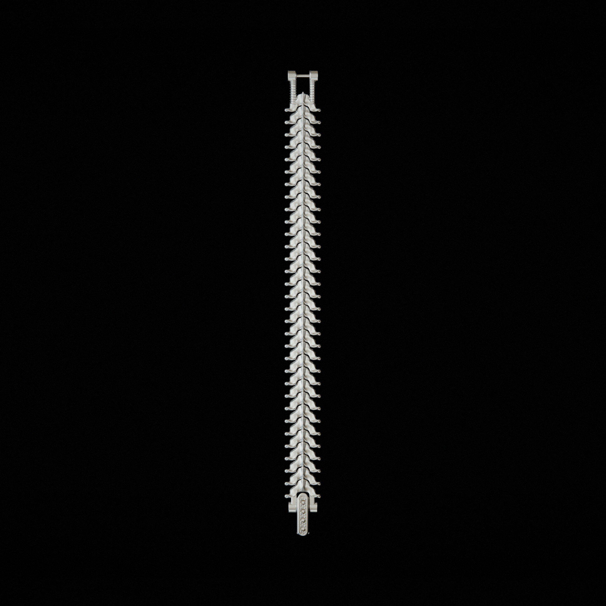 White Gold - SPINALE BRACELET | LARGE 16MM 18K GOLD