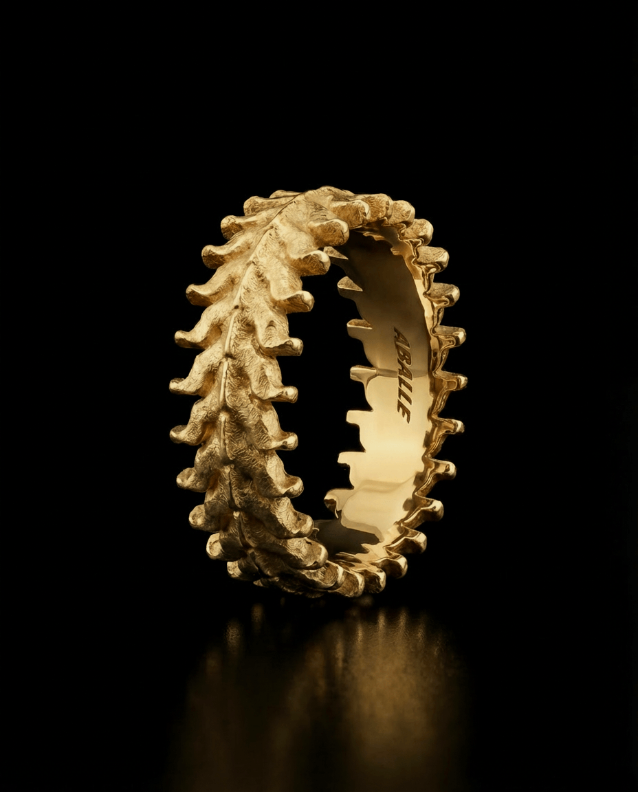 SPINALE RING | IMMORTALE SMALL 8MM 18K GOLD