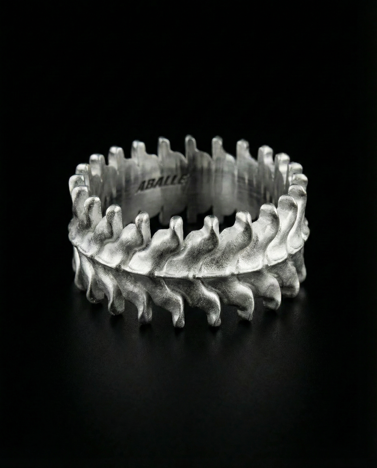 SPINALE IMMORTALE Small 8MM Sterling Silver Ring