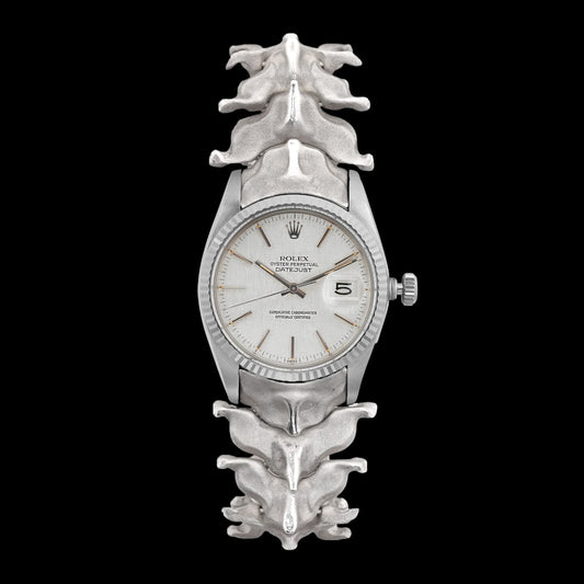 ARTIFACT 001 | Horologium Spinale, Rolex Datejust Linen Dial