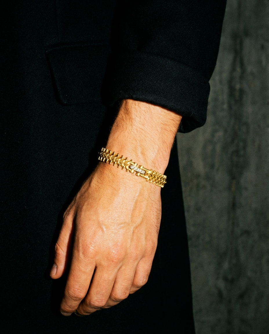 Yellow Gold - SPINALE BRACELET | SMALL 8MM 18K GOLD