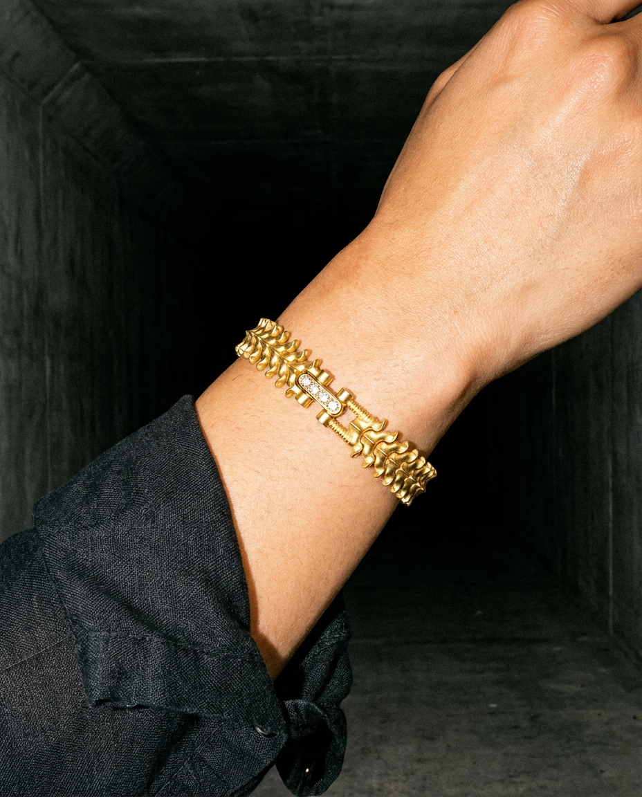 Yellow Gold - SPINALE BRACELET | MID 10MM 18K GOLD