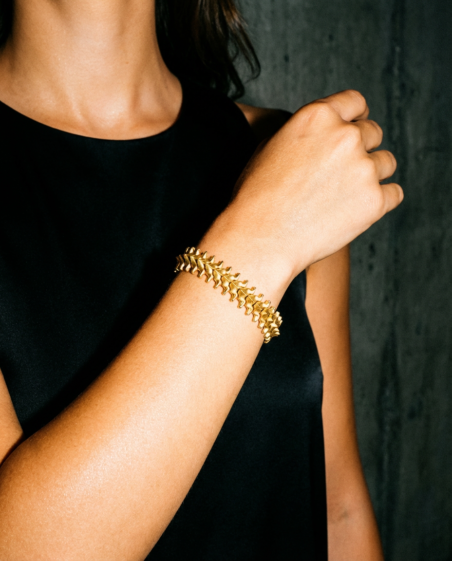 Yellow Gold - SPINALE BRACELET | MID 10MM 18K GOLD