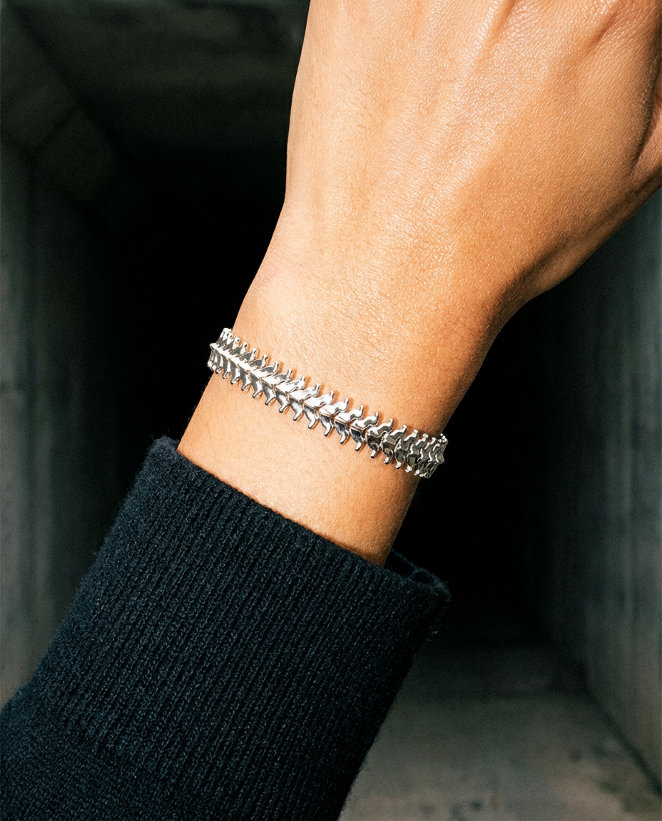 White Gold - SPINALE BRACELET | MID 10MM 18K GOLD